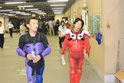 １０R１着の中村雅人選手(右)と２着の浅香潤選手(左)