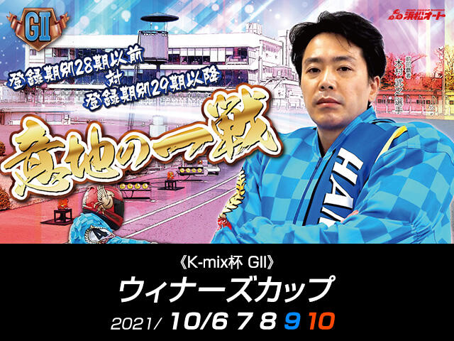 K-mix杯 GII ウィナーズカップ（浜松・10/6～10）の特設サイトをUPしました