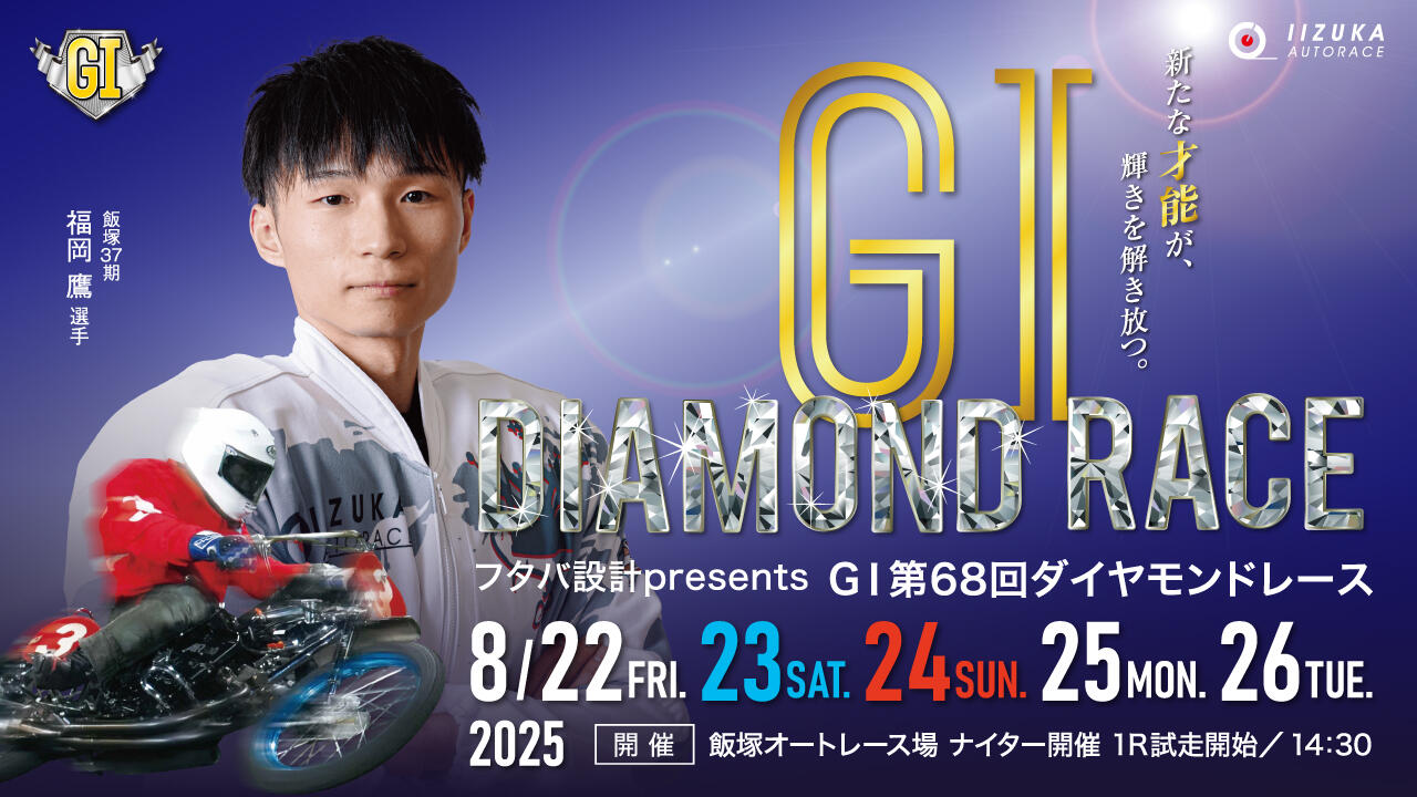 フタバ設計presents GI第68回ダイヤモンドレース 2025/8/22(金)～8/26(火)