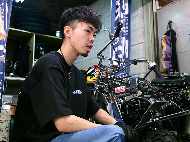 【日刊提供】最終日まで全力でレースに挑む栗原佳祐／山陽