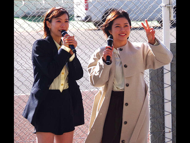 【日刊提供】女子ボートレーサー仲良しコンビトークショー／伊勢崎