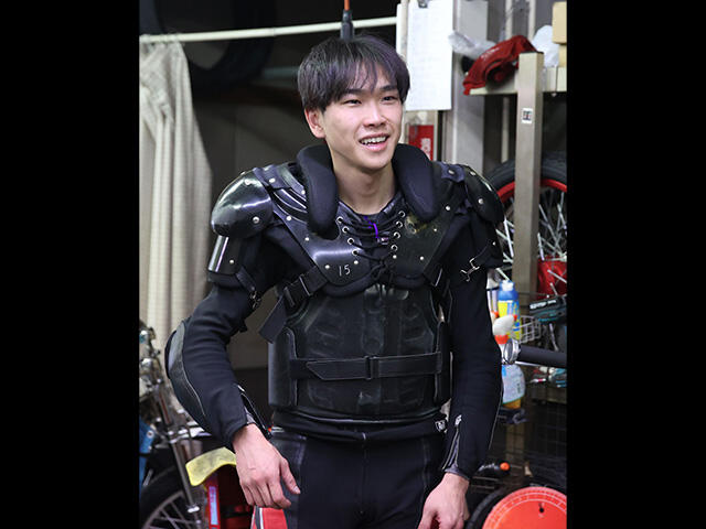 【日刊提供】プレミアムカップ初出場で初勝利を挙げた吉林直都／浜松