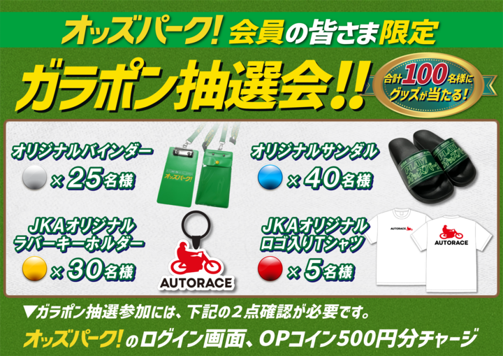 【白-バインダー・青-サンダル・黄-キーホルダー・赤-Tシャツ】_山陽100名抽選会ポップ.png