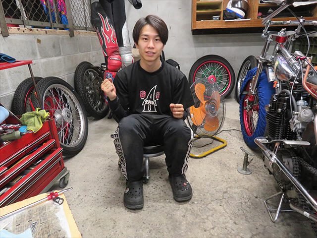 【日刊提供】若手レーサー丹下昂紀は、予選で4着に敗れた。／飯塚