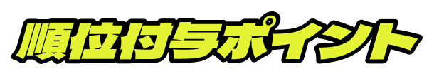 順位付与ポイント